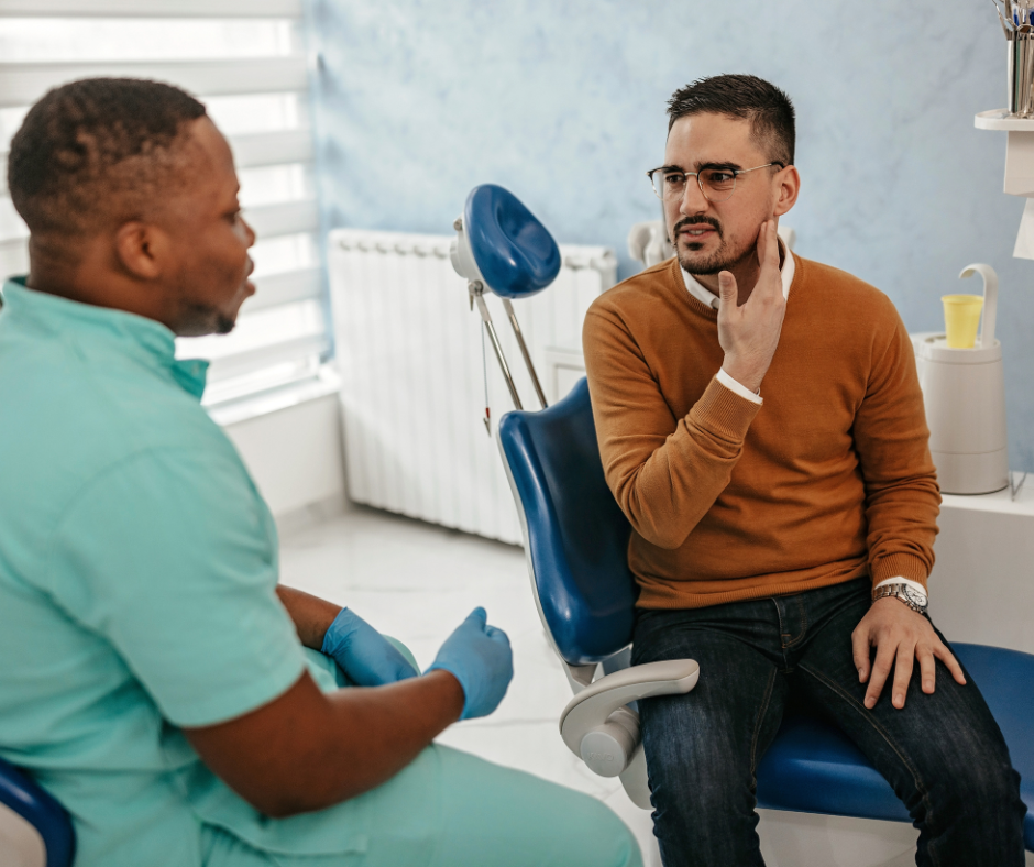 Dental pain management dental implants