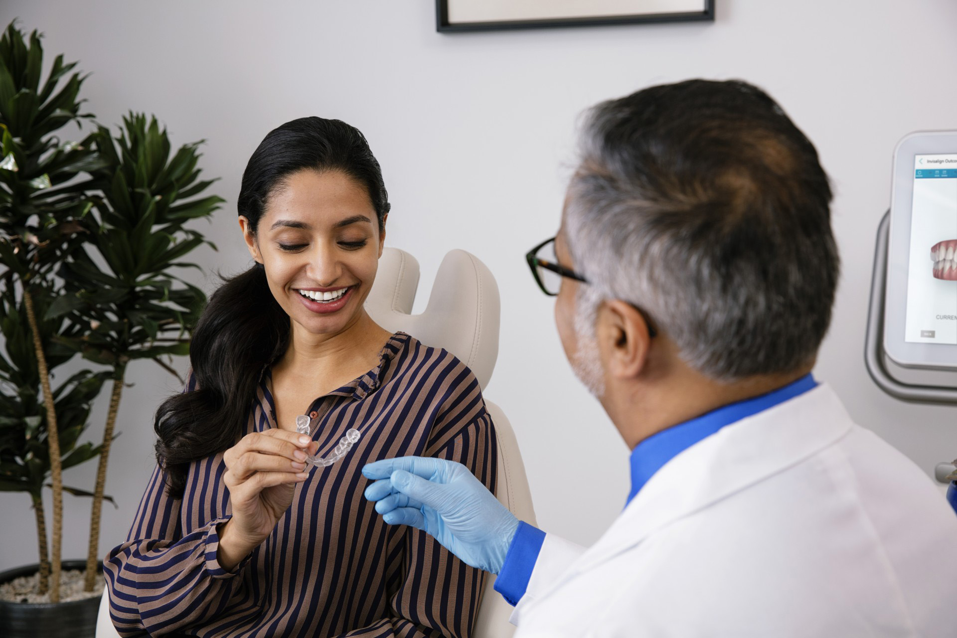 Doctors Showing Aligners - 3